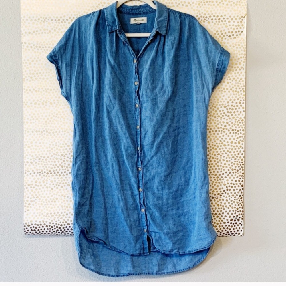 Madewell Denim Dress Size Medium